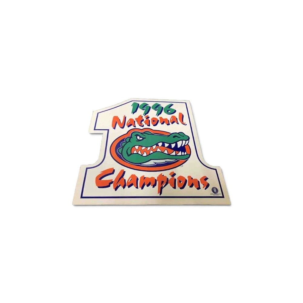 Florida Gators 1996 National Champions Football Decal Brand New